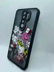 Черный чехол для смартфона Xiaomi Note 8 Pro, с принтом