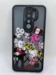 Черный чехол для смартфона Xiaomi Note 8 Pro, с принтом