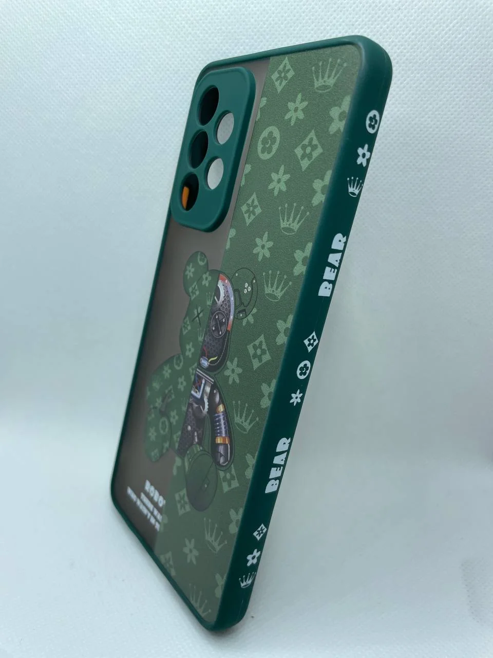 Зеленый чехол для смартфона Samsung Galaxy A53, с принтом