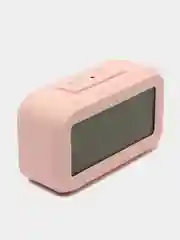 Розовый электронные настольные часы / электронные настольные часы-термометр / часы настольные