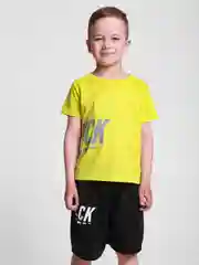 Лайм костюм для мальчика, спортивный, футболка и шорты, на физкультуру, 80-120 см