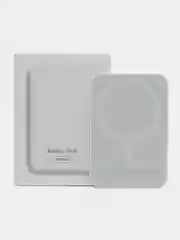 Белый внешний магнитный беспроводной PowerBank (повербанк) MagSafe Battery Pack
