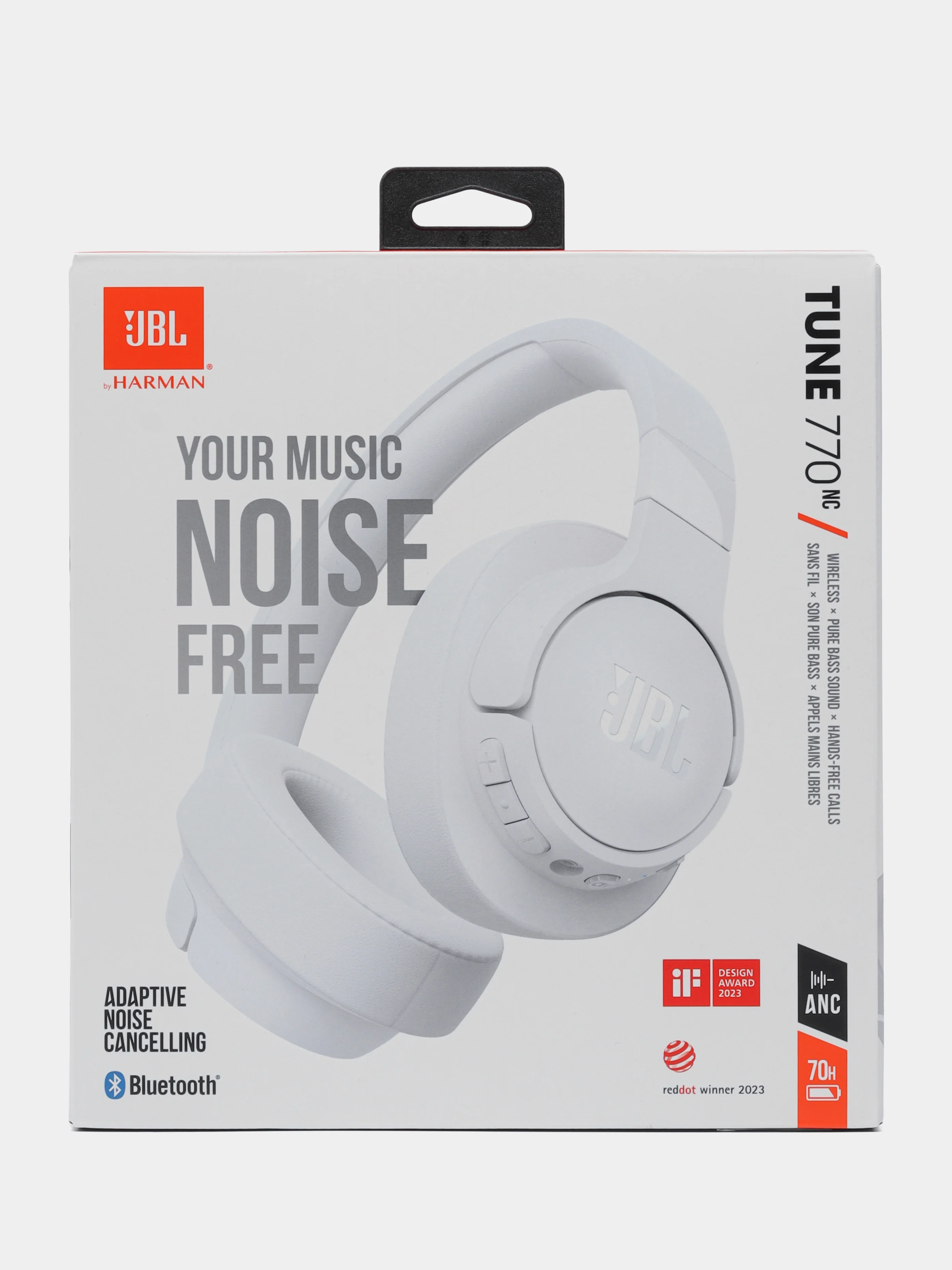 Белый беспроводные наушники JBL Tune 770NC