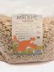 Наполнитель для кошачьего туалета, древесный , 4 вида