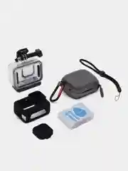 Набор аквабокс + кейс + силиконовый чехол + защитные стёкла для GoPro HERO 9/10/11/12