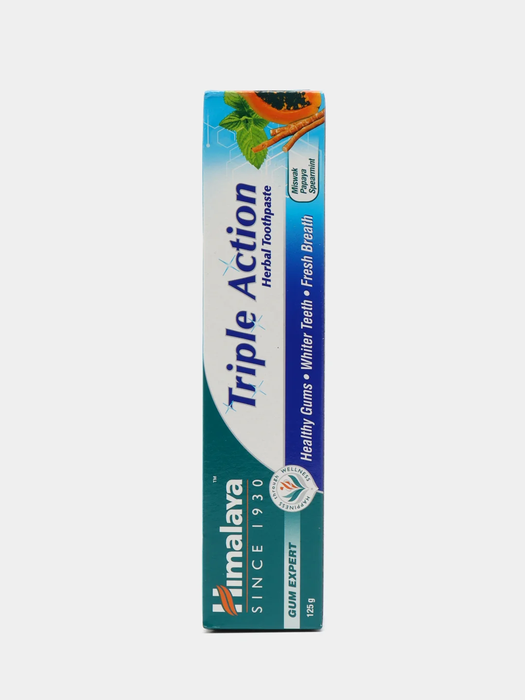 Himalaya Herbals Зубная паста на основе трав "Тройное действие", 125 мл