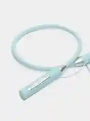 Голубой беспроводные магнитные наушники с микрофоном Music 12D / G08 bluetooth для занятий спортом