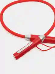 Красный беспроводные магнитные наушники с микрофоном Music 12D / G08 bluetooth для занятий спортом