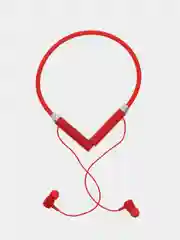 Красный беспроводные магнитные наушники с микрофоном Music 12D / G08 bluetooth для занятий спортом