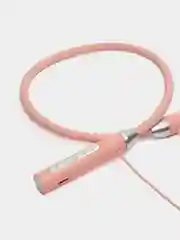 Розовый беспроводные магнитные наушники с микрофоном Music 12D / G08 bluetooth для занятий спортом