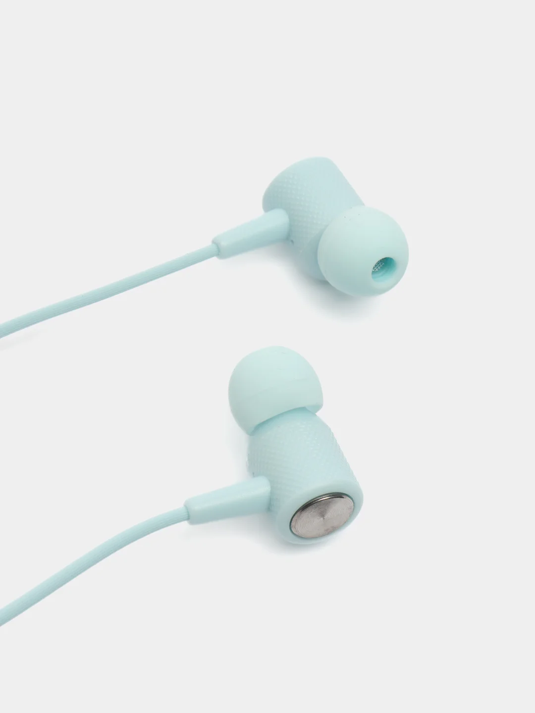 Голубой беспроводные магнитные наушники с микрофоном Music 12D / G08 Bluetooth