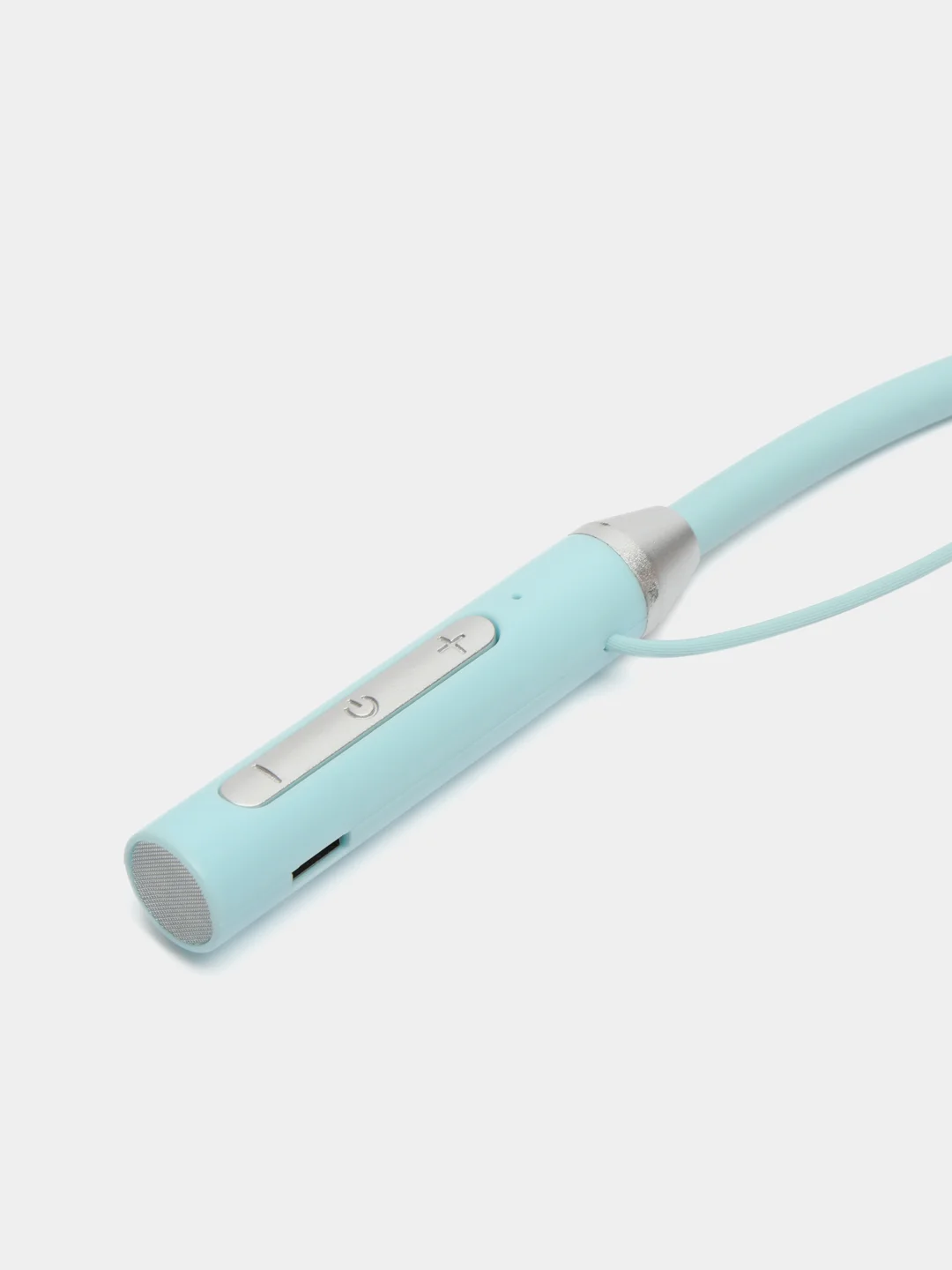 Голубой беспроводные магнитные наушники с микрофоном Music 12D / G08 Bluetooth