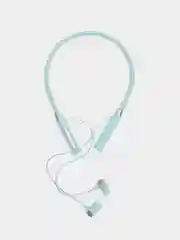 Голубой беспроводные магнитные наушники с микрофоном Music 12D / G08 Bluetooth