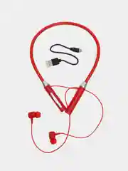 Красный беспроводные магнитные наушники с микрофоном Music 12D / G08 Bluetooth