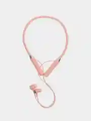 Розовый беспроводные магнитные наушники с микрофоном Music 12D / G08 Bluetooth