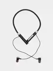 Черный беспроводные магнитные наушники с микрофоном Music 12D / G08 Bluetooth