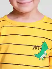 Горчичный пижама детская для девочки и для мальчика