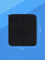 Черный коврик для сушки посуды Shiny Kitchen, впитывающий