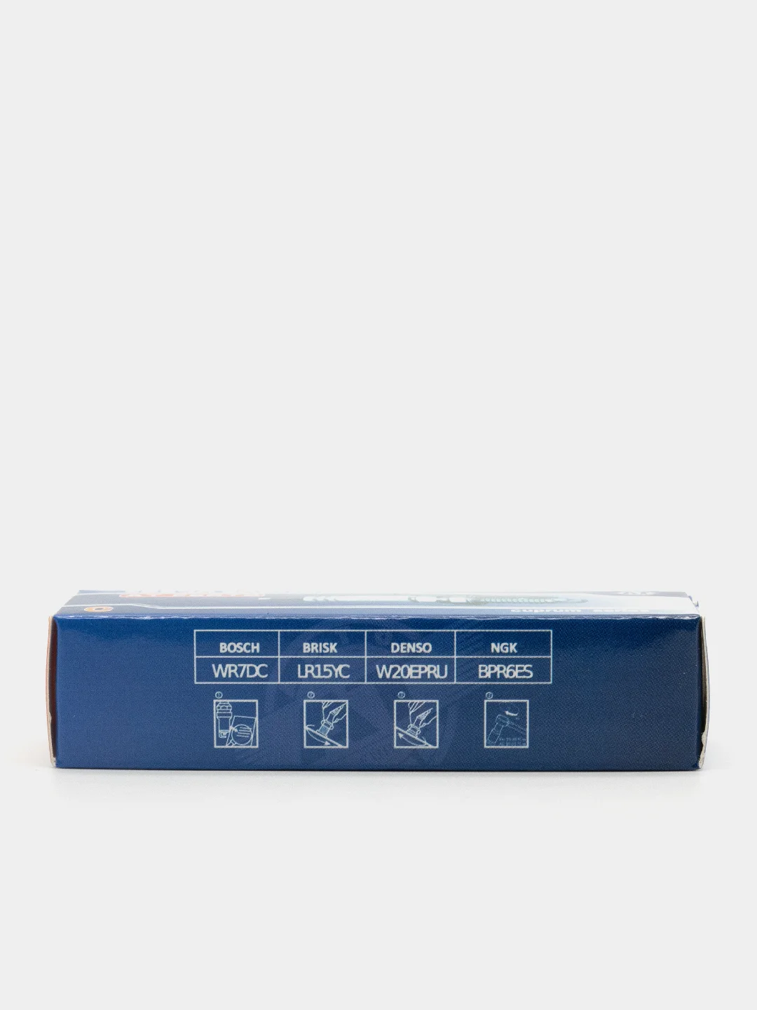 Свеча зажигания AT F6RTC (0,8), комплект из 4-х штук ВАЗ 2108-21099 ЗАЗ 1102 LANOS/NEXIA