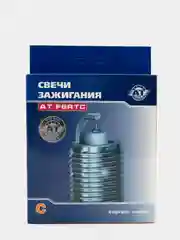 Свеча зажигания AT F6RTC (0,8), комплект из 4-х штук ВАЗ 2108-21099 ЗАЗ 1102 LANOS/NEXIA