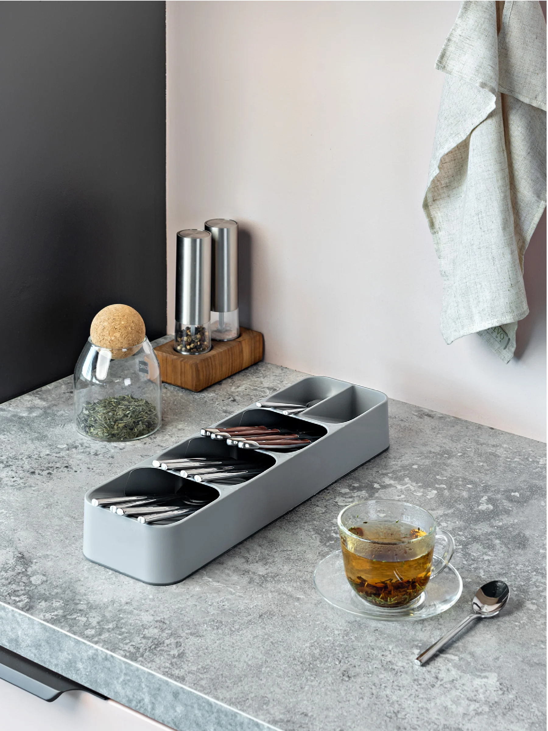 Лоток для столовых приборов Shiny Kitchen, органайзер