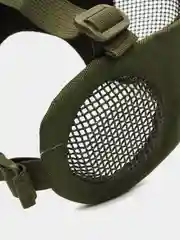 Зеленый защитная маска для тактических игр