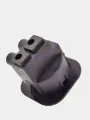 Желтый выключатель клавишный круглый 250V 6А (2с) под винт ON-OFF  (+провода 15 см с НШВИ)