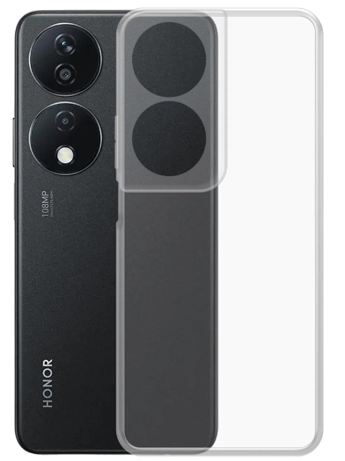 Чехол-накладка Krutoff Clear Case для Honor X7b