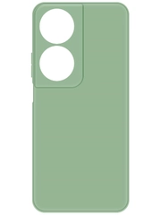 Чехол-накладка Krutoff Silicone Case для Honor X7b зелёный