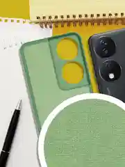 Чехол-накладка Krutoff Silicone Case для Honor X7b зелёный