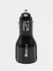 Автомобильная зарядка в прикуриватель 6А QC 3.0, 2USB х 3.1 А