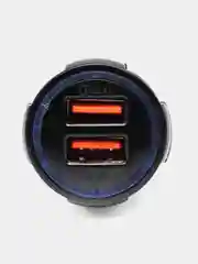 Автомобильная зарядка в прикуриватель 6А QC 3.0, 2USB х 3.1 А