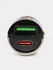 Автомобильная быстрая зарядка в прикуриватель, USB адаптер, Type c, зарядное устройство