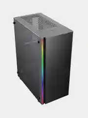 Черный корпус компьютерный с подсветкой Formula CL-3302B RGB, без БП