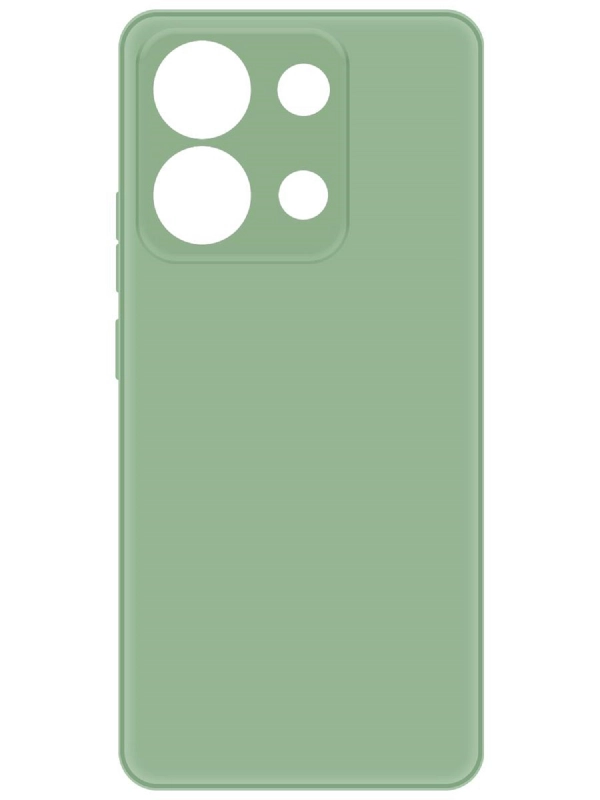 Чехол-накладка Krutoff Silicone Case для Xiaomi Redmi Note 13 4G зелёный