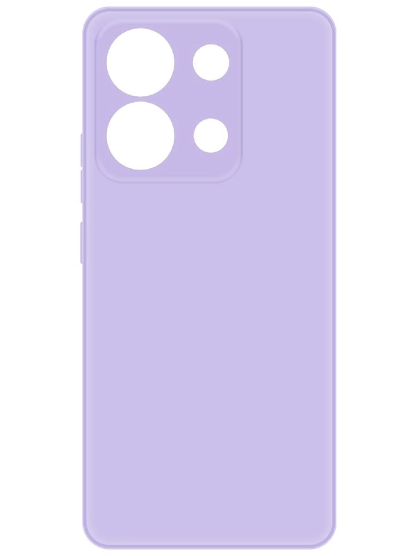Чехол-накладка Krutoff Silicone Case для Xiaomi Redmi Note 13 4G лаванда