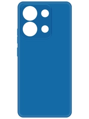 Чехол-накладка Krutoff Silicone Case для Xiaomi Redmi Note 13 4G синий