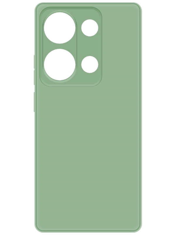 Чехол-накладка Krutoff Silicone Case для Xiaomi Redmi Note 13 Pro 4G/Poco M6 Pro зелёный