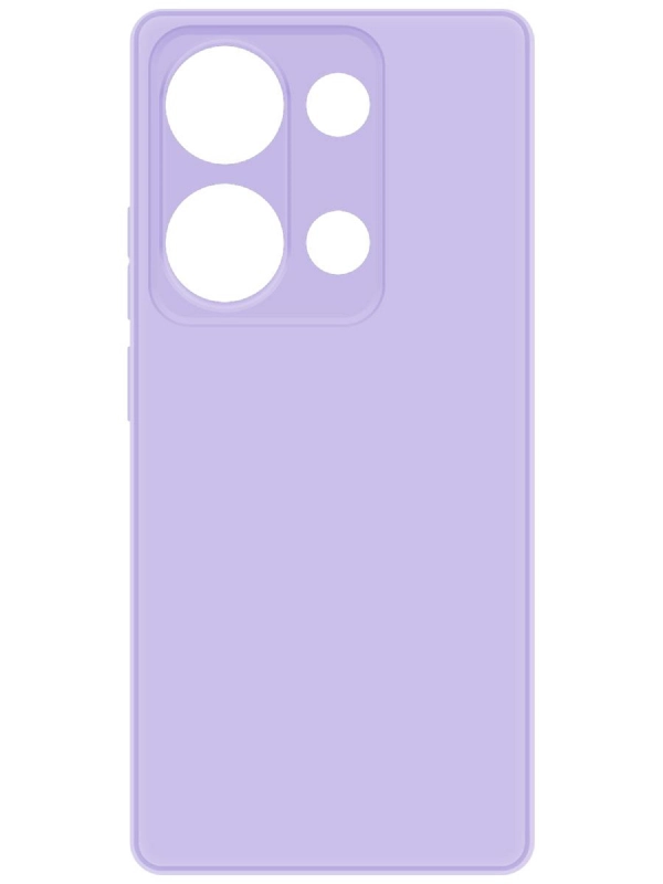 Чехол-накладка Krutoff Silicone Case для Xiaomi Redmi Note 13 Pro 4G/Poco M6 Pro лаванда