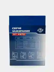 Свеча зажигания AT F6TC (0,7) для ВАЗ 2101-07, Нива, карбюратор (4шт)