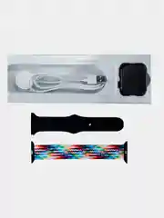 Белый умные часы Smart Watch, DT300 Pro, с беспроводной зарядкой