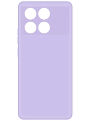 Чехол-накладка Krutoff Silicone Case для Xiaomi Poco X6 Pro лаванда