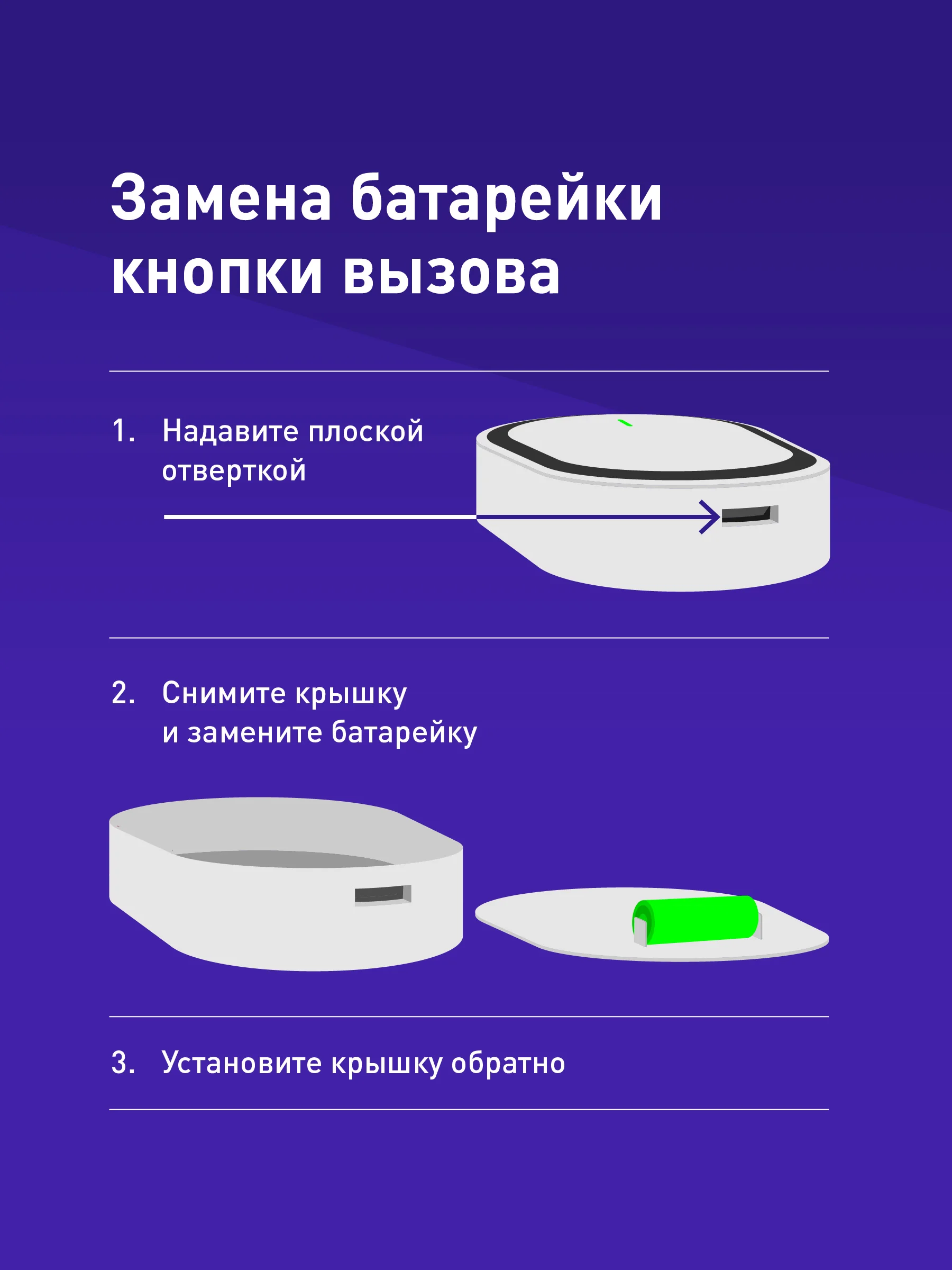 Белый звонок дверной беспроводной на батарейках для входной двери Birdhouse, умный звонок
