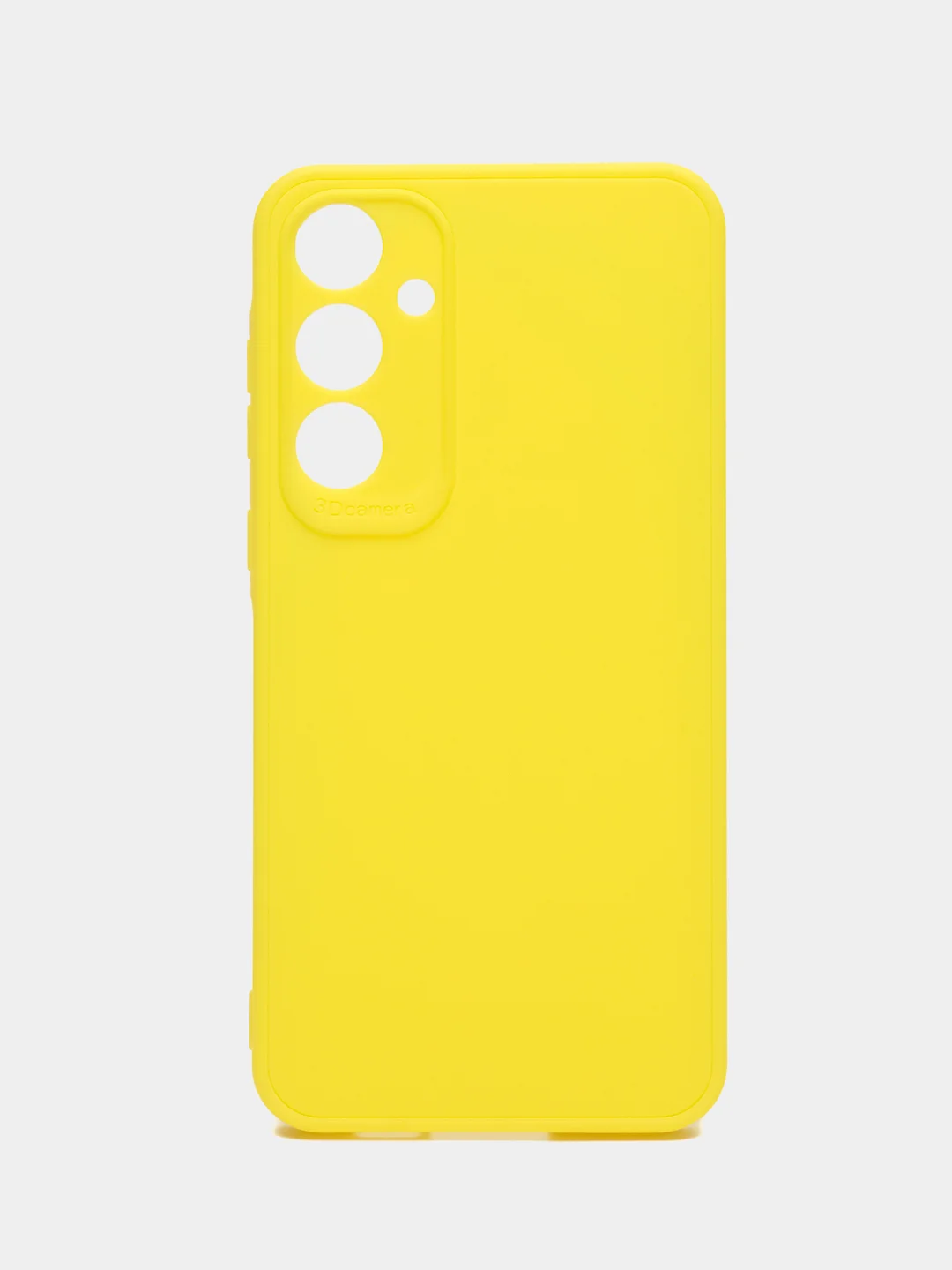 Желтый чехол накладка для Samsung A15, A25, A35, A55