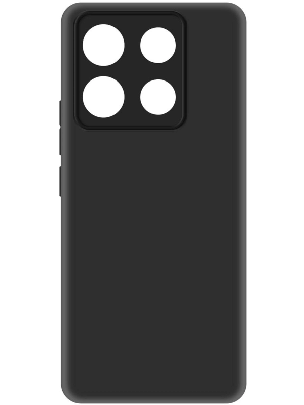Чехол-накладка Krutoff Soft Case для Xiaomi POCO X6/Redmi Note 13 Pro 5G черный