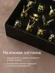 Бронзовый подарочные рюмки перевертыши Your Highball, стопки стеклянные для водки, набор