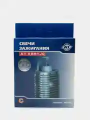 Свеча зажигания AT K6RTJC (1,0) трехконтактные для ВАЗ 2110-12, инжектор 16кл. (4шт)