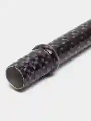 Синий мундштук алюминиевый для кальяна, универсальный, Carbon Black и Blue
