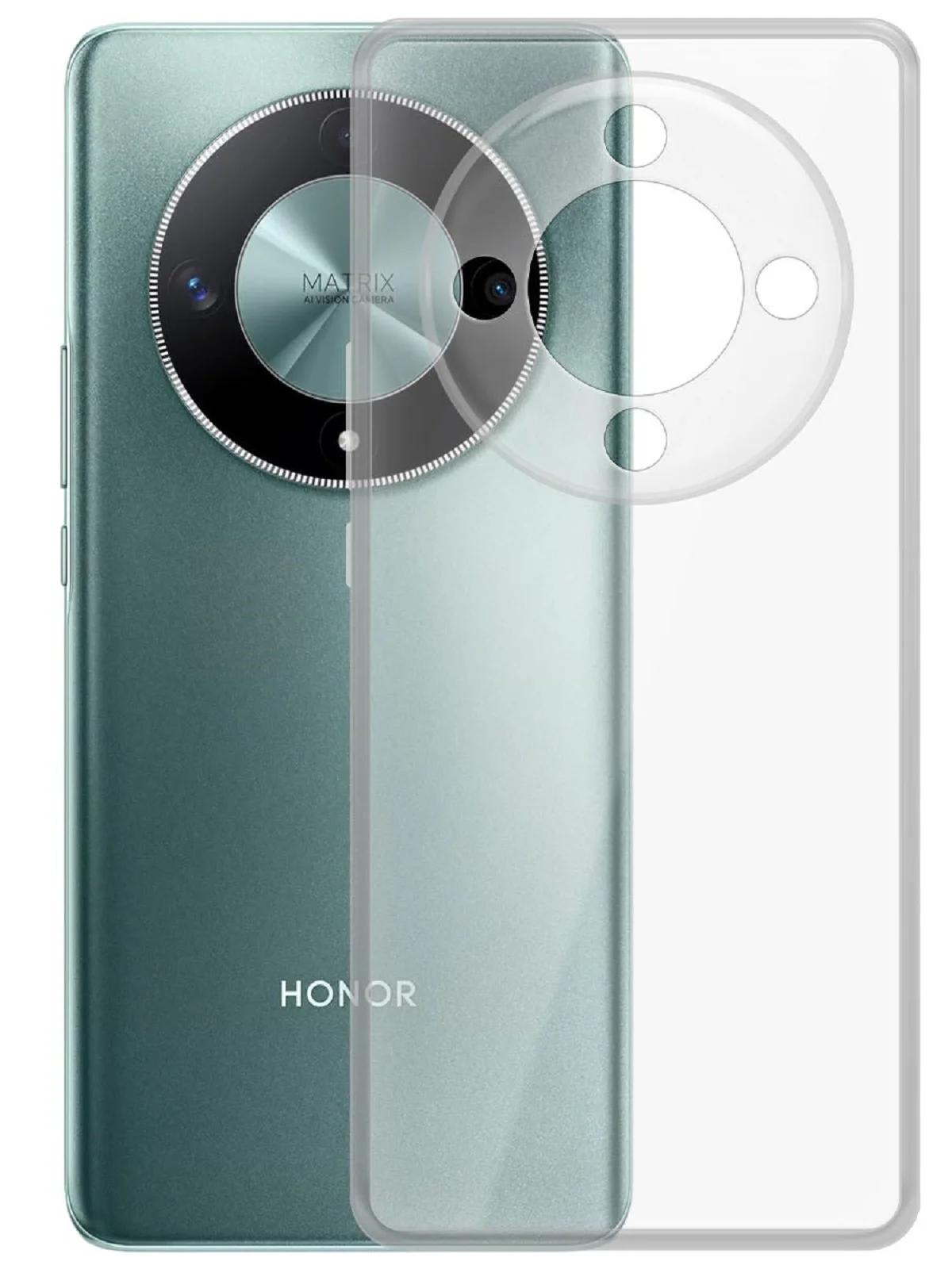 Чехол-накладка Krutoff Clear Case для Honor X9b