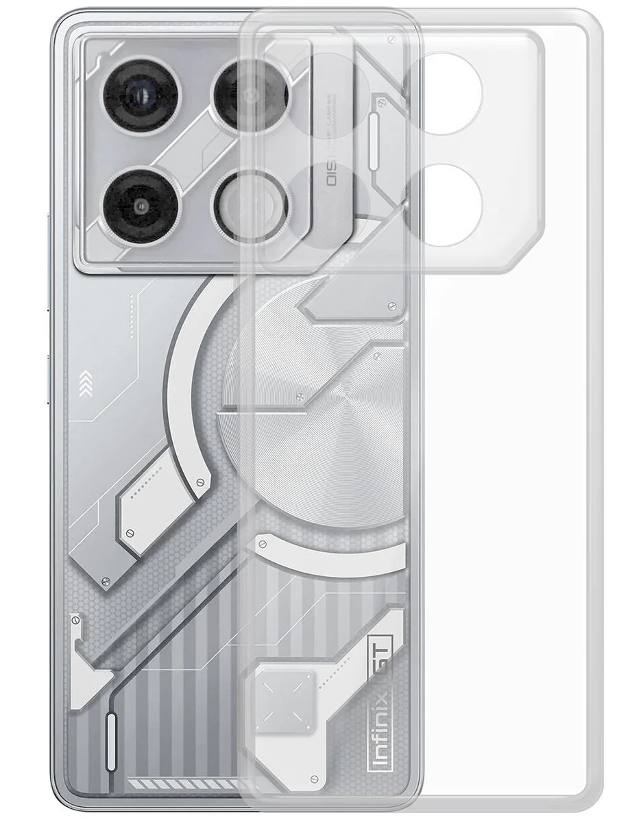 Чехол-накладка Krutoff Clear Case для INFINIX GT 20 Pro